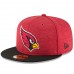 Men's Arizona Cardinals New Era Cardinal/Black 2018 NFL Sideline Home Official 59FIFTY Fitted Hat 3058371